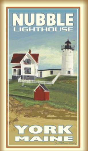 Nubble Light souvenirs made by Gallery Concepts, Maine.