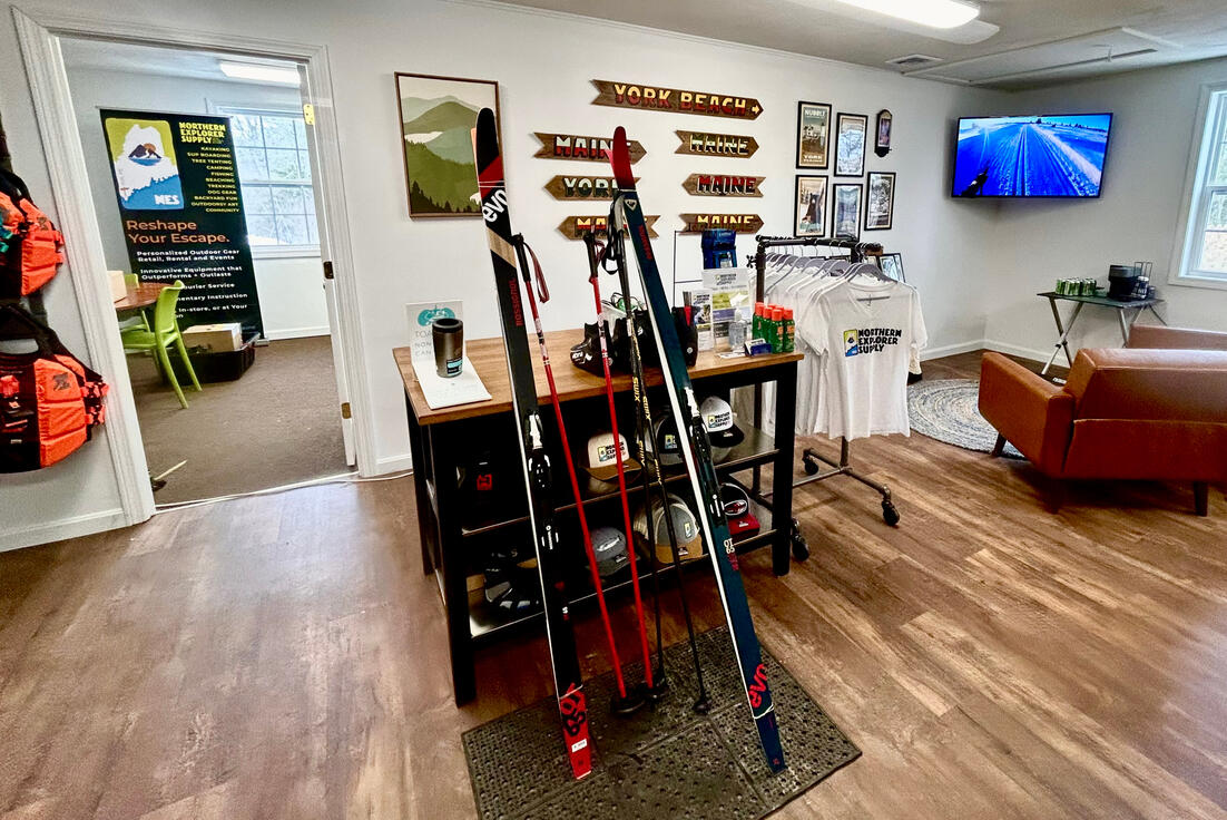 Cross Country Ski Rental for southern Maine and beyond. Rent Rossignol Evo Skis. Includes premium boots and poles. Book online; Winter Gear for Rent or Purchase. Snowshoes by Crescent Moon, XC Skis by Rossignol, Skijoring Gear by Nonstop Dogwear. Trekking Poles by Black Diamond.